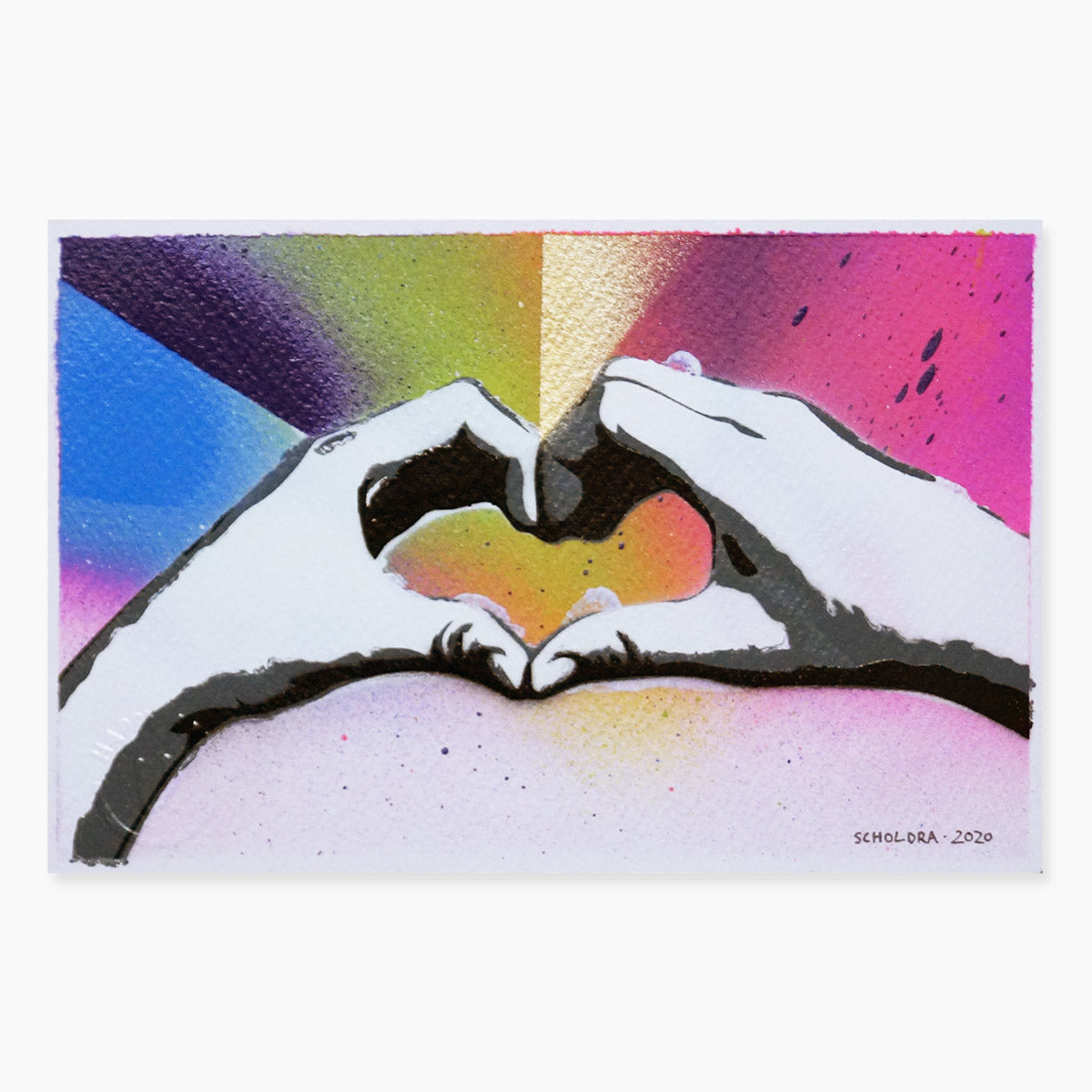 Lovehands 10 | Spray Art